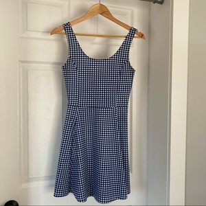 H&M Divided plaid skater dress